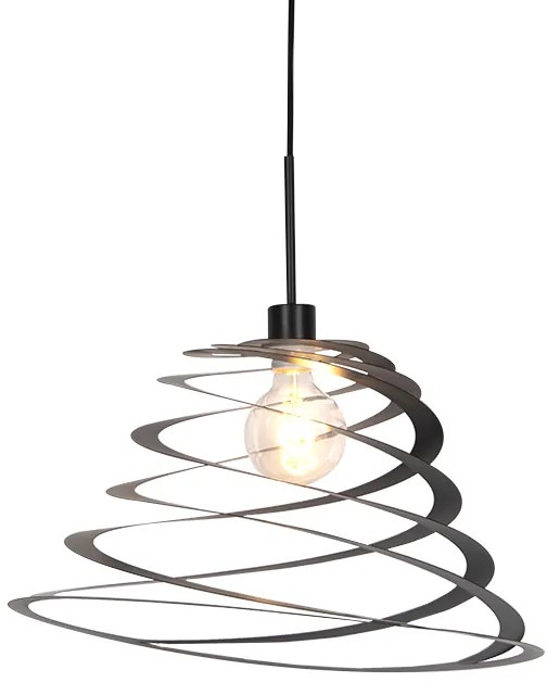 Design lógólámpa spirális árnyékolóval 50 cm - Scroll