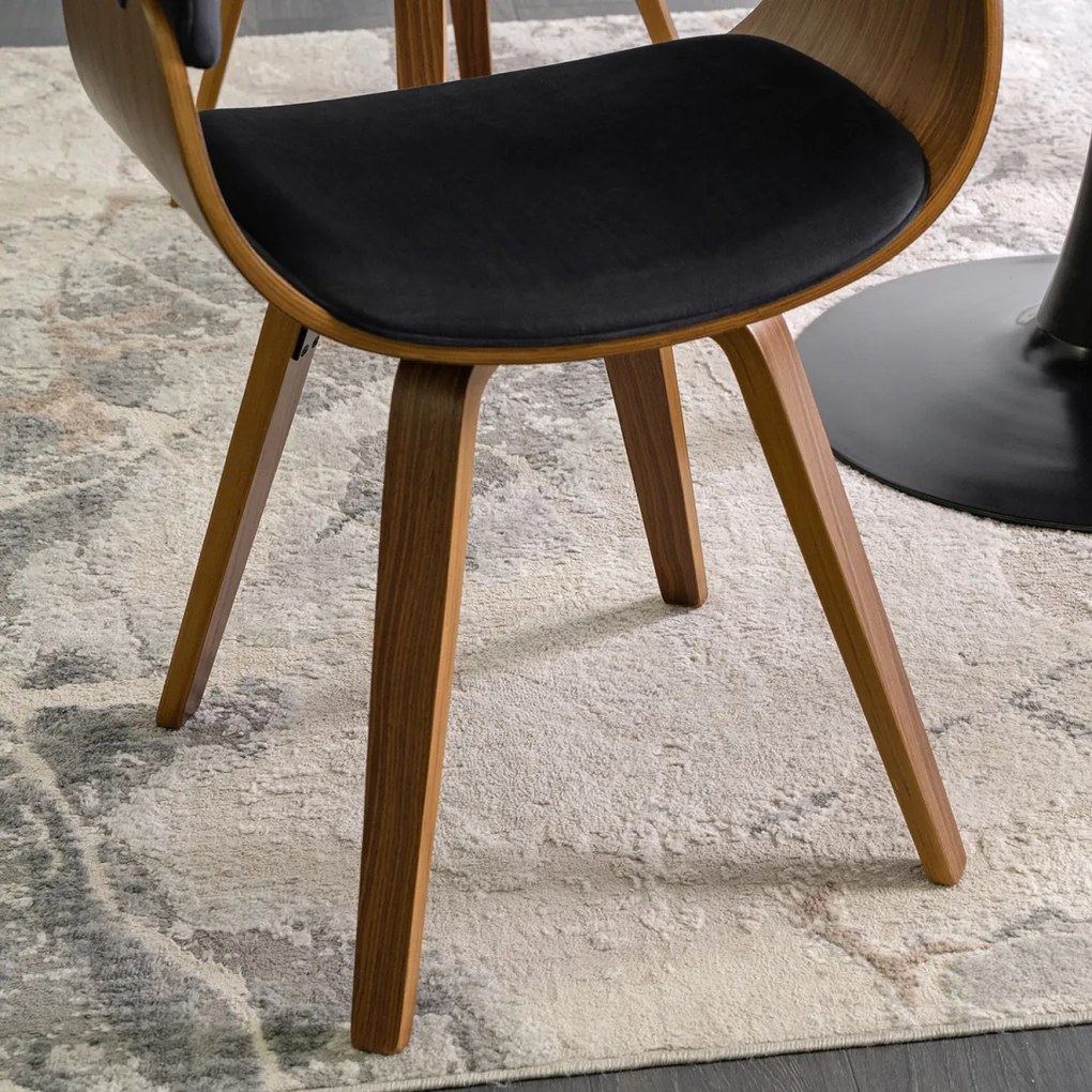 Étkezőszék Fekete Színben. OHIO 2