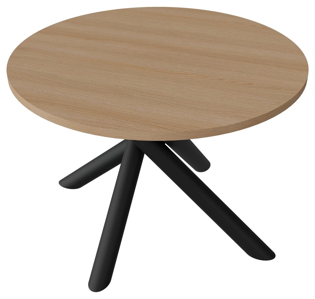 Kerek étkezőasztal 110 cm Ossla (lindberg tölgy). 1116739