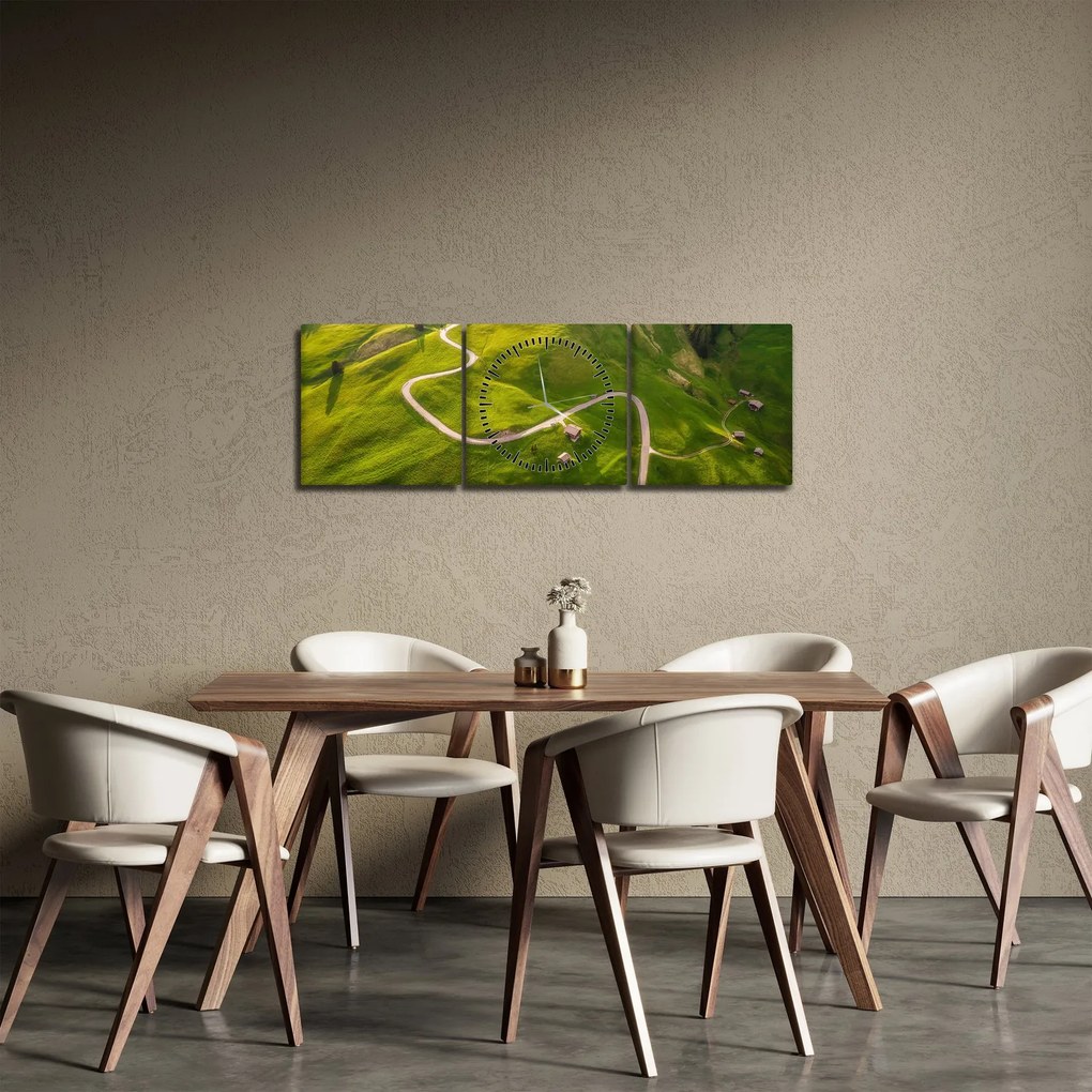 Kép - Plateau Meadow (órával) (90x30 cm)