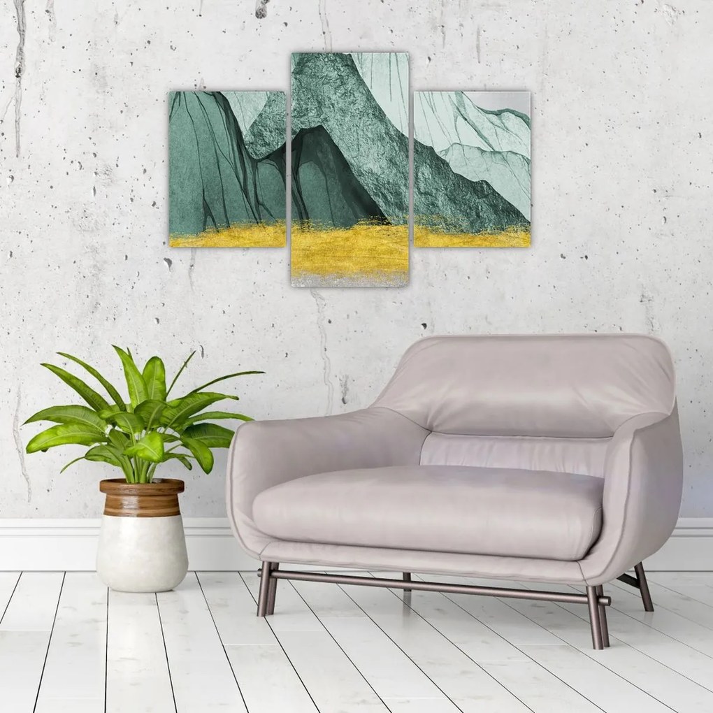 Kép - Smaragdhegység N⁰2 (90x60 cm)