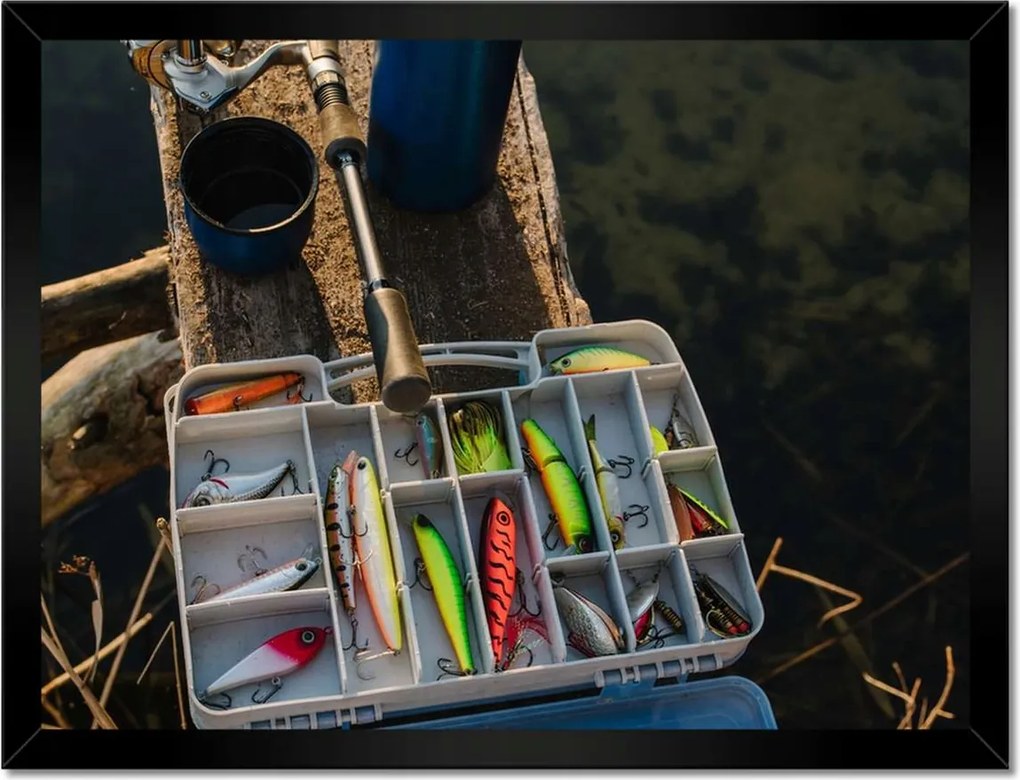 Poszterek keretben 40x30 Úszók a mólón