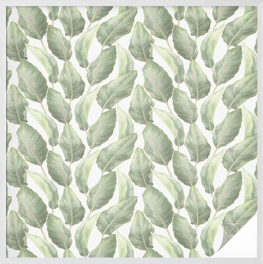 Szélvédőfólia Ablak Adatvédelem Zöld levelek 100x100