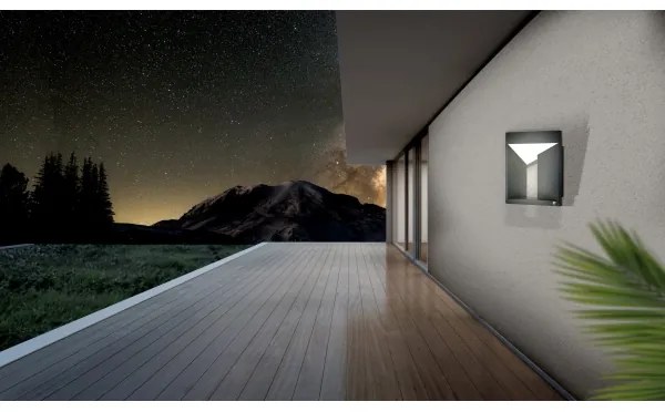 Eglo 98748 - NEMBRO kültéri LED fali lámpa, 10W, 230V, IP54