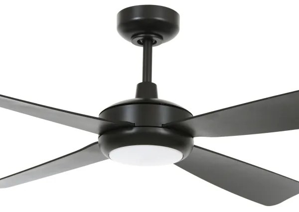 Lucci air 213303- LED Dimmelhető ventilátor SLIPSTREAM 1xGX53/12W/230V fekete + távirányító