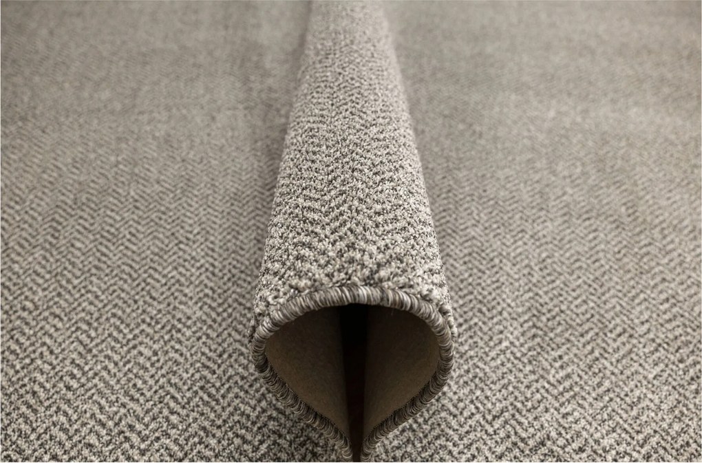 Halszálkaszőnyeg Bézs Krém Szürke Melange Filc Monza Szoba 200x250 cm