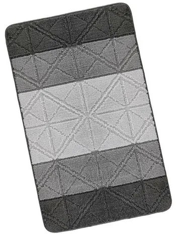 Bellatex Fürdőszoba szőnyeg Bany Háromszög szürke,60 x 100 cm