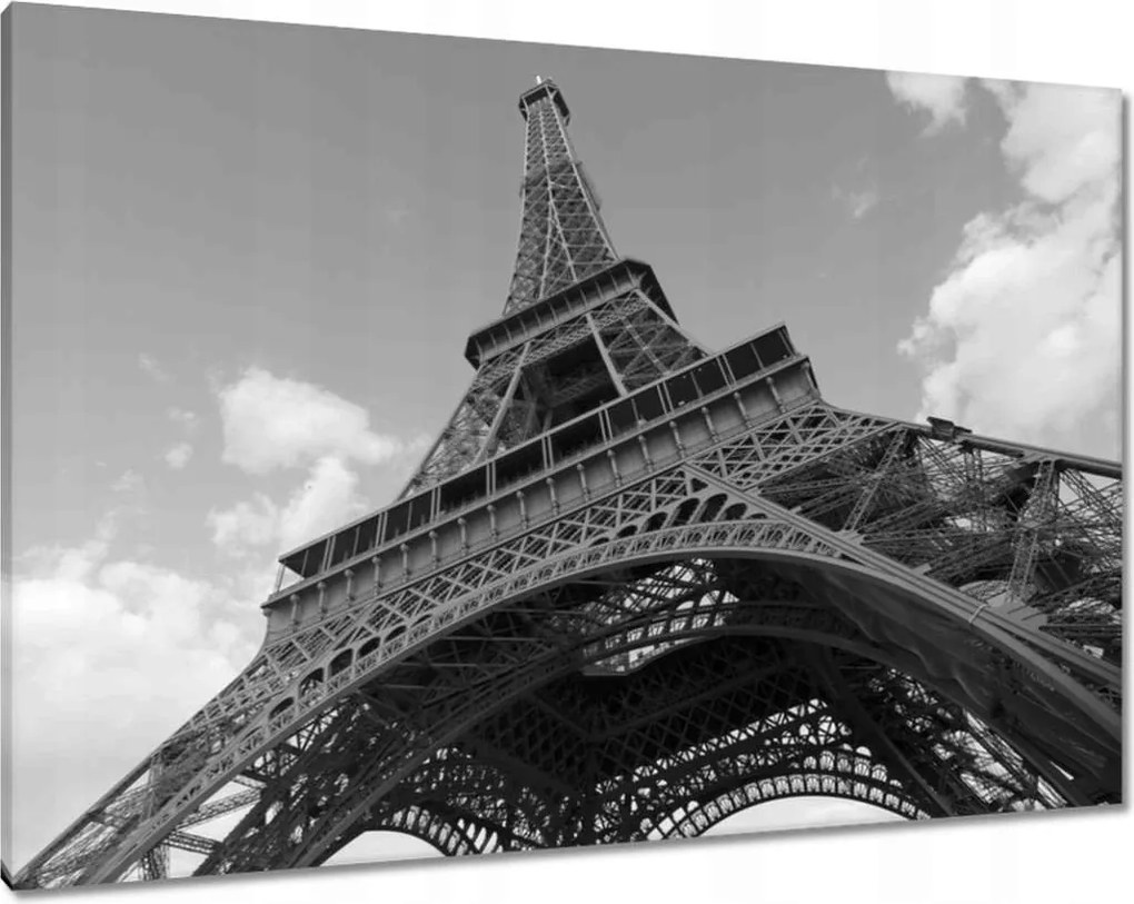 Vászonkép 100x70 Eiffel-torony alulról