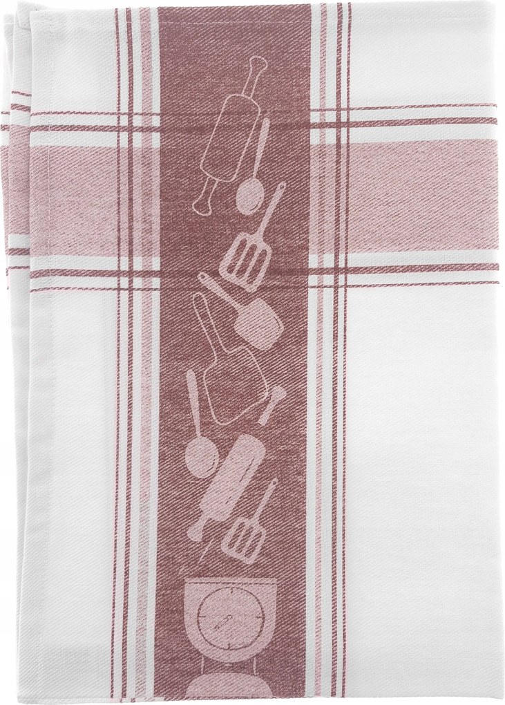 Konyhai törlőkendő 50x70 konyhai eszközök barna