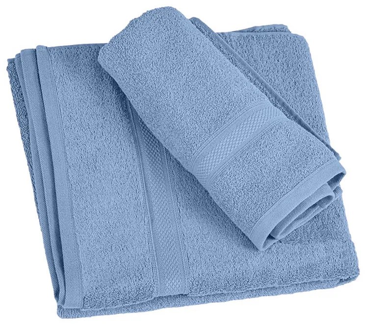 CLARYSSE ELEGANCE fürdőlepedő 70x140 cm kék, 100% pamut