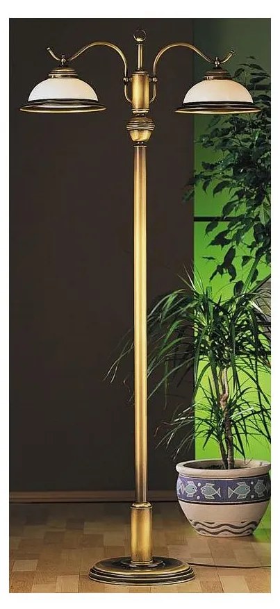 Jupiter 10 - OP2 - Állólámpa OPÁL 2xE27/60W/230V