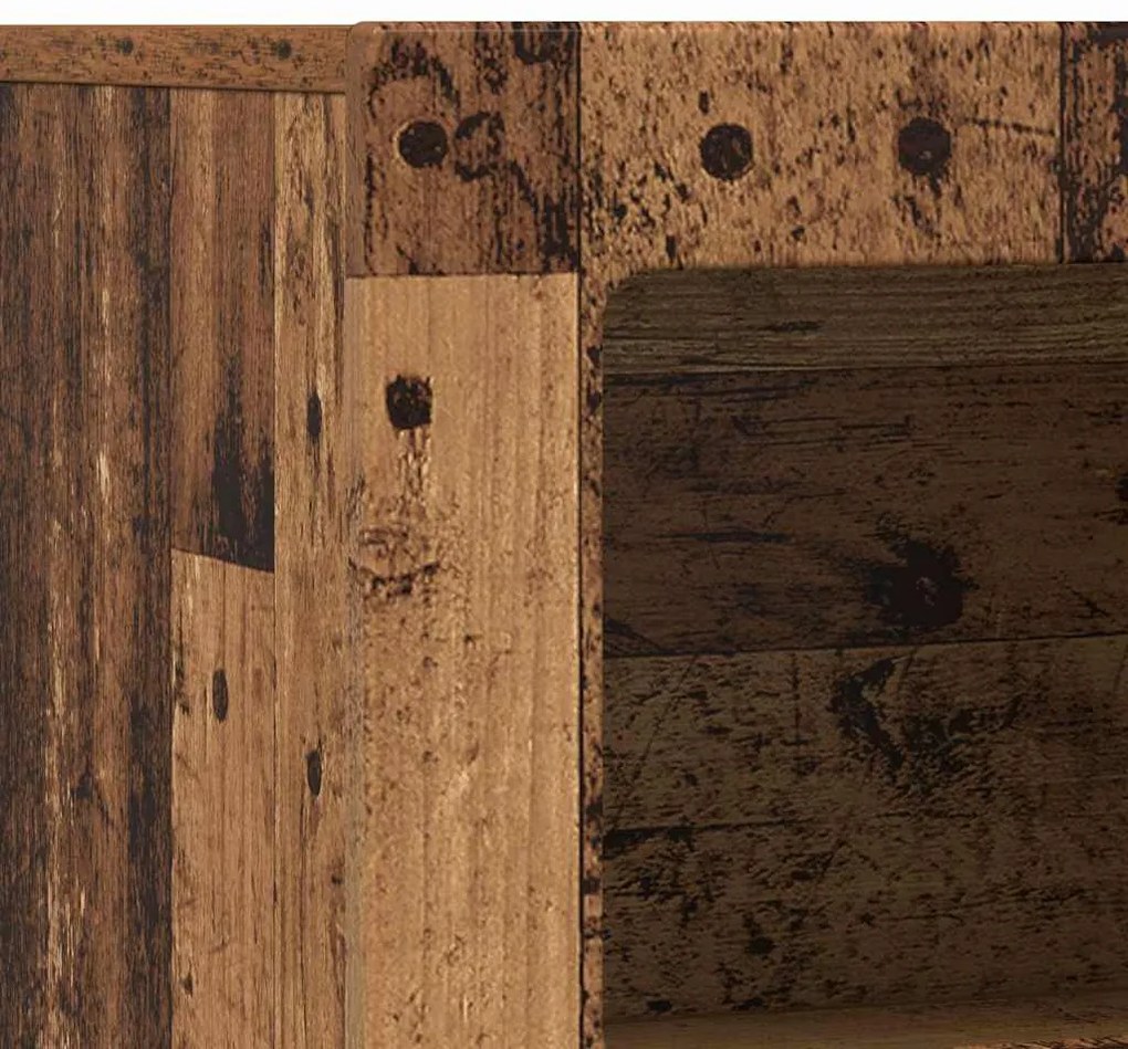 Széf Öreg fa 80,5 x 35 x 59 cm Faanyag