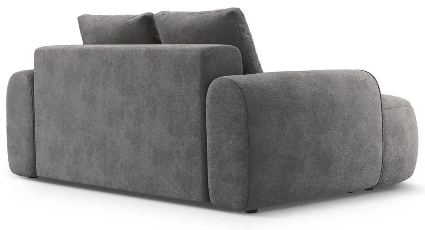 Szürke bársony kanapé 175 cm Linz – Cosmopolitan Design