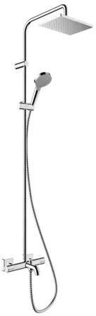 Hansgrohe Vernis Shape zuhanyrendszer termosztatikus csapteleppel króm 26098000