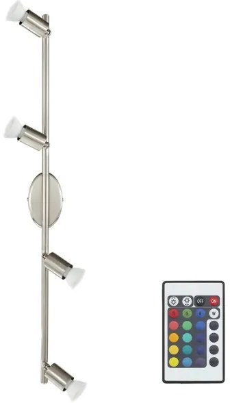 Eglo 75386 - LED RGB Spotlámpa BUZZ-C 4xGU10/4W/230V