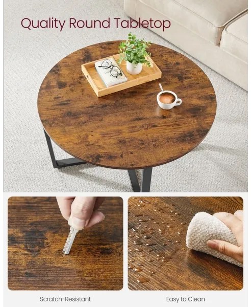 ELDUR konferenciaasztal barna/fekete