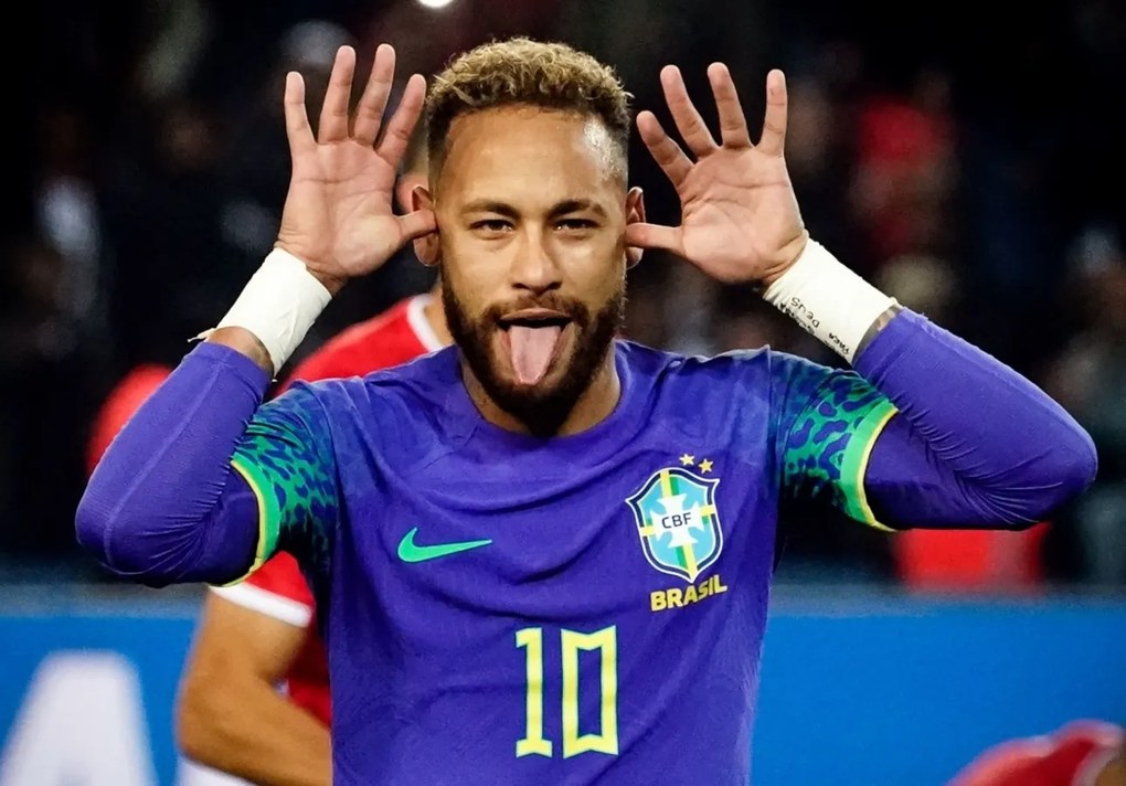 Poszter, Neymar Da Silva Santos Junior, Brazília.