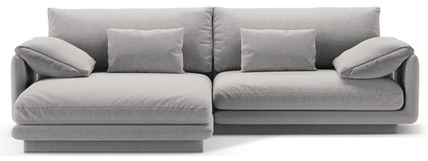 Világosszürke sarokkanapé (bal oldali) Torino – Micadoni Home