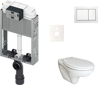 Fali WC szett TECE befalazáshoz + Ceramia S-Line Pro WC KMPLVIDIMAT