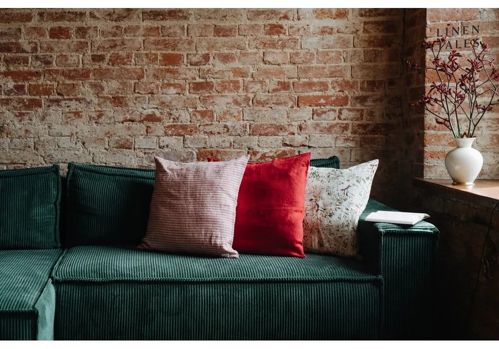 Párnahuzat karácsonyi mintával 45x45 cm – Linen Tales