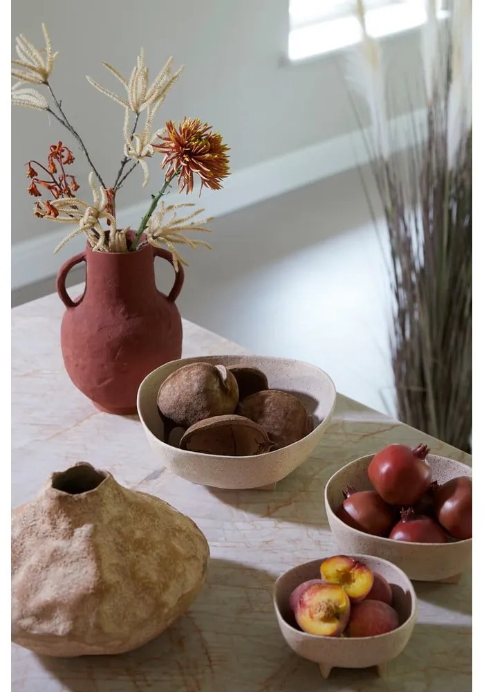 Fém dekoratív tál 26,5x27 cm Rosana – Light &amp; Living