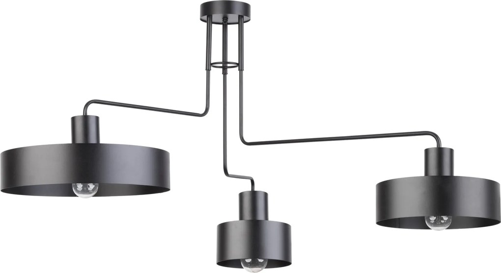 Sigma lighting modern mennyezeti lámpa vasco fekete sig31553