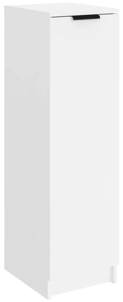 fehér szerelt fa cipősszekrény 30 x 35 x 100 cm