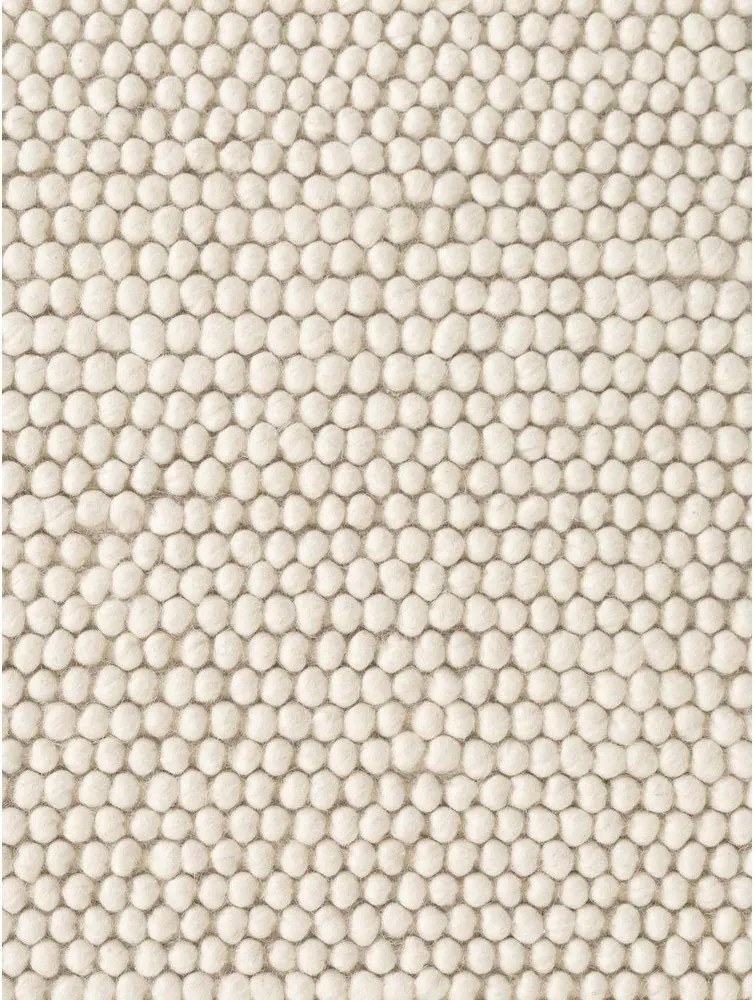 Krémszínű kézi szövésű gyapjú szőnyeg 120x170 cm Richmond Diana – Ted Baker