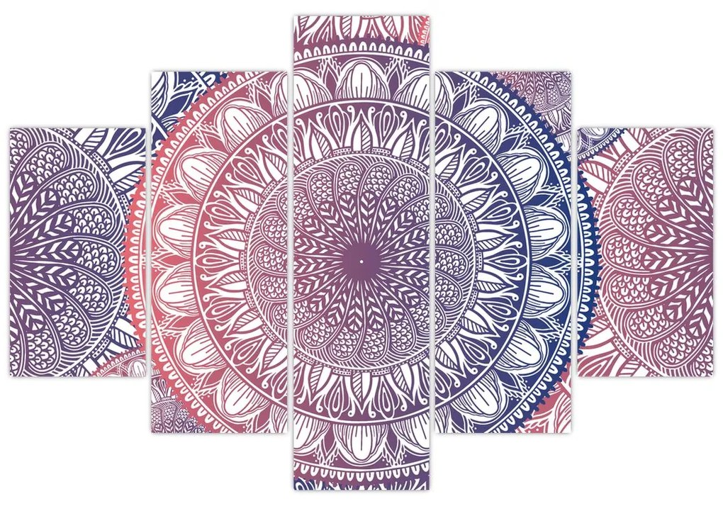 Mandala kép (150x105 cm)