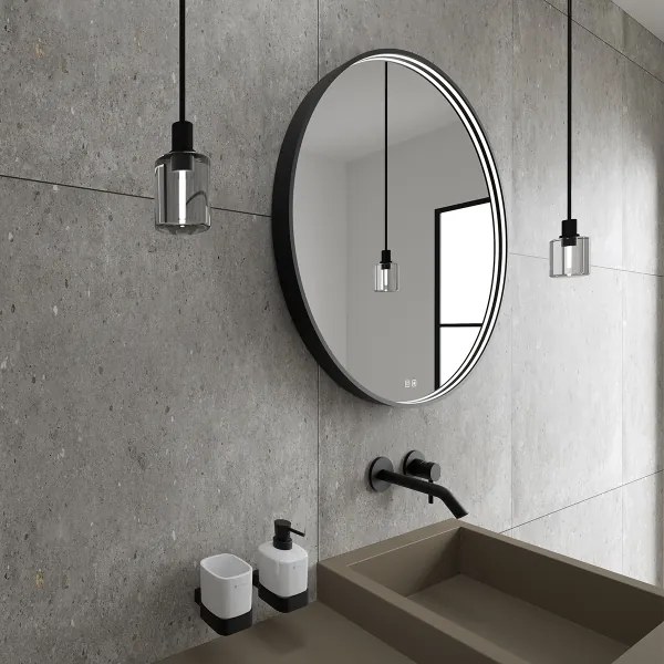 NIMCO ZPC 31002RVX-90 - LED háttérvilágítású fürdőszobai tükör 3000-6500K 80 cm IP44