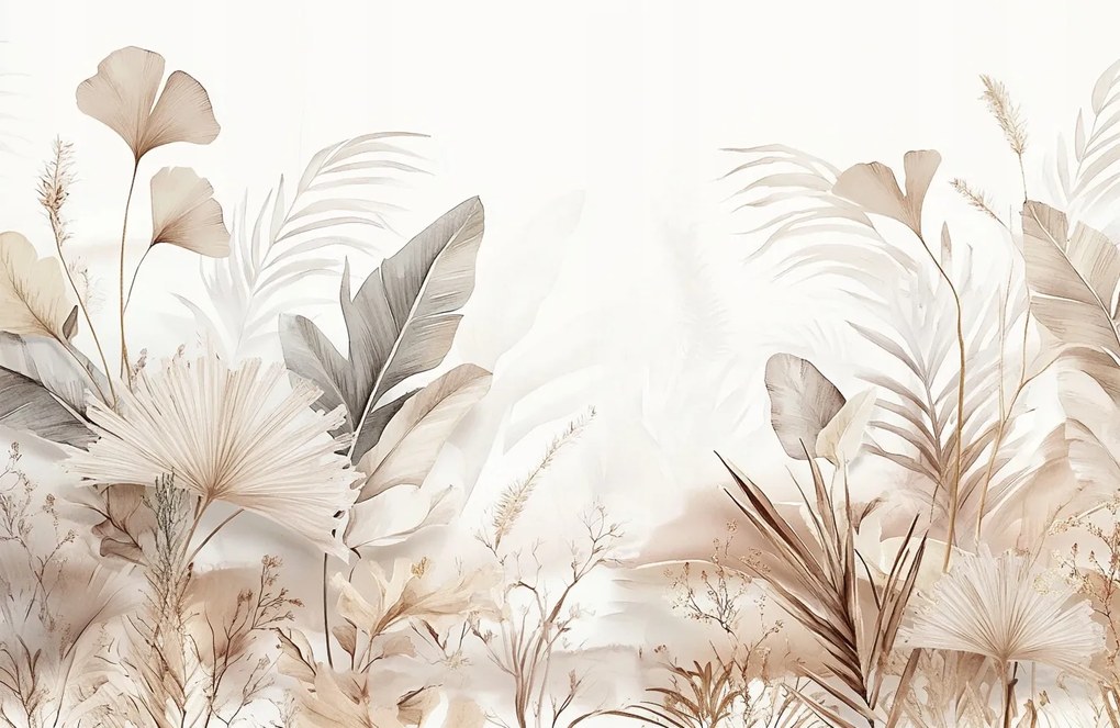 Fotótapéta Flizelina Növény Dzsungel Levelek Egzotikus Növények 208x146 ragasztó