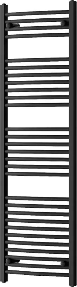 Egyenes törölközőszárító radiátor 1600x500 mm fekete