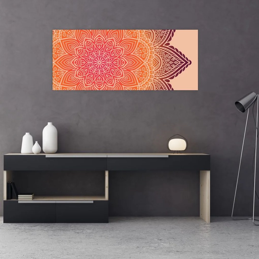 Kép - mandala art (120x50 cm)