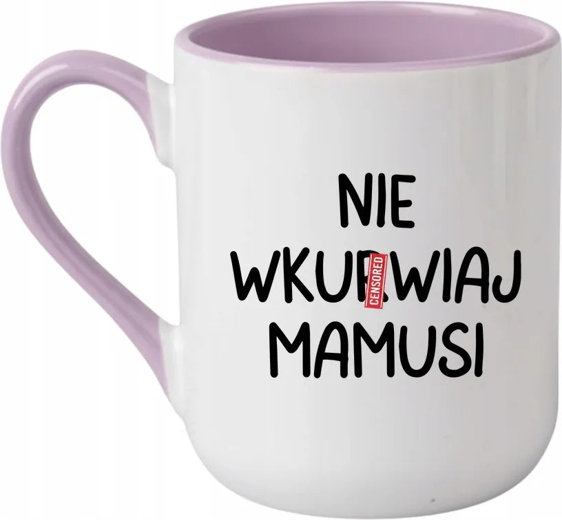 Bögre Ne búgócsiga Anya ajándék születésnap névnap 330 lila