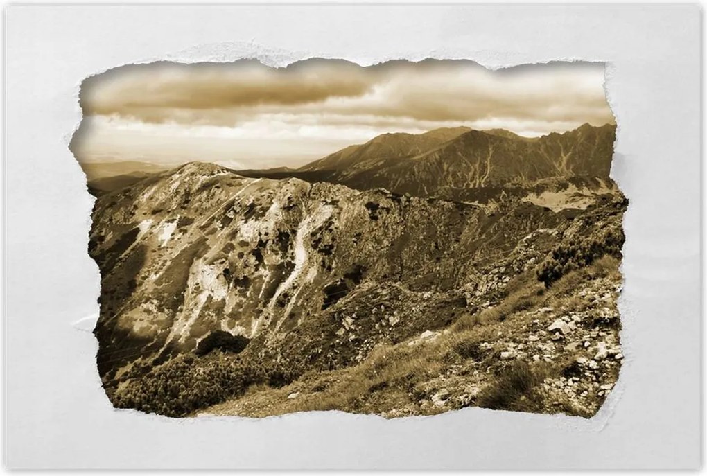 Poszterek 120x80 Tátra Lengyel hegyek Kilátás