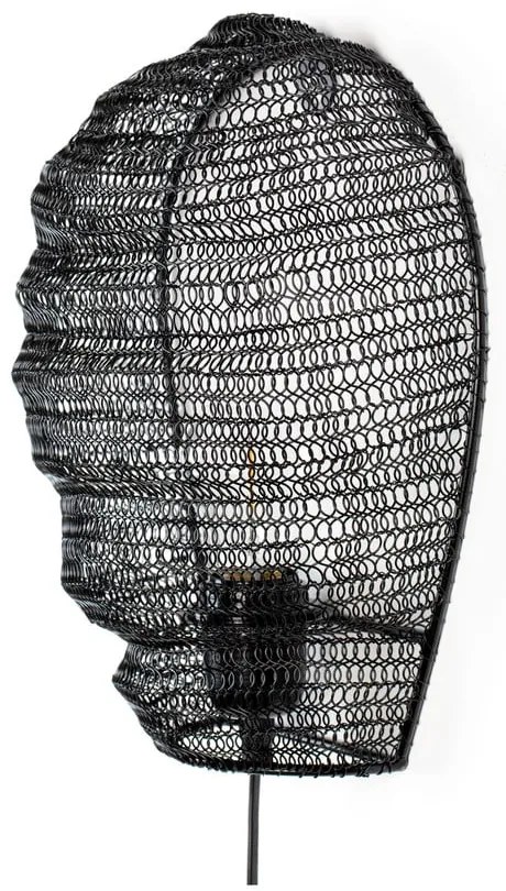 Lena fekete fali lámpa - White Label