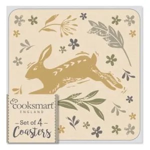 Foxy 4 db-os parafa poháralátét készlet - Cooksmart ®
