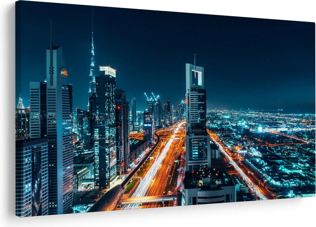 Kép - Dubai éjszaka (90x60 cm)