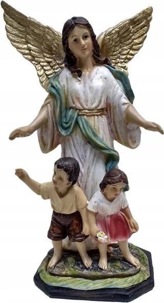 Őrangyal figura 20cm műanyag