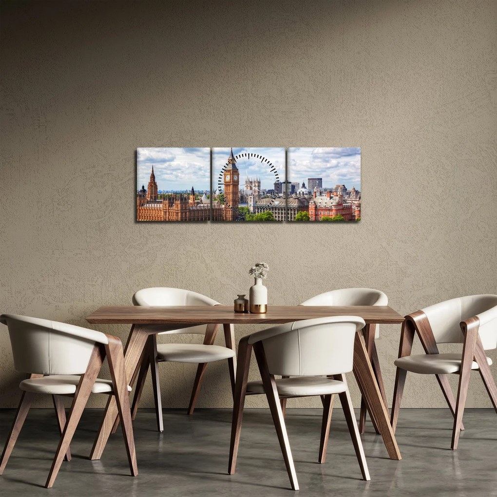Kép - Big Ben (órával) (90x30 cm)
