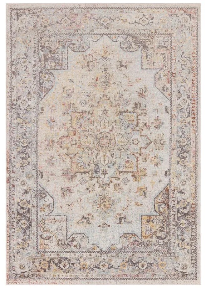 Krémszínű szőnyeg 200x290 cm Flores – Asiatic Carpets