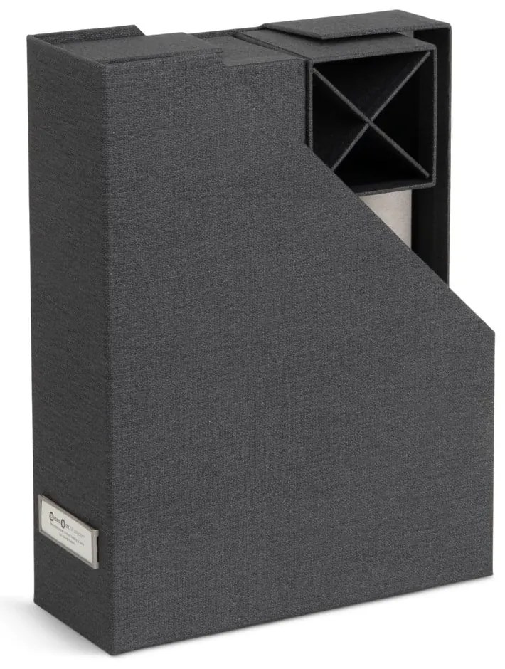 Karton rendszerező szett 4 db-os Hugo Canvas Paper Laminate – Bigso