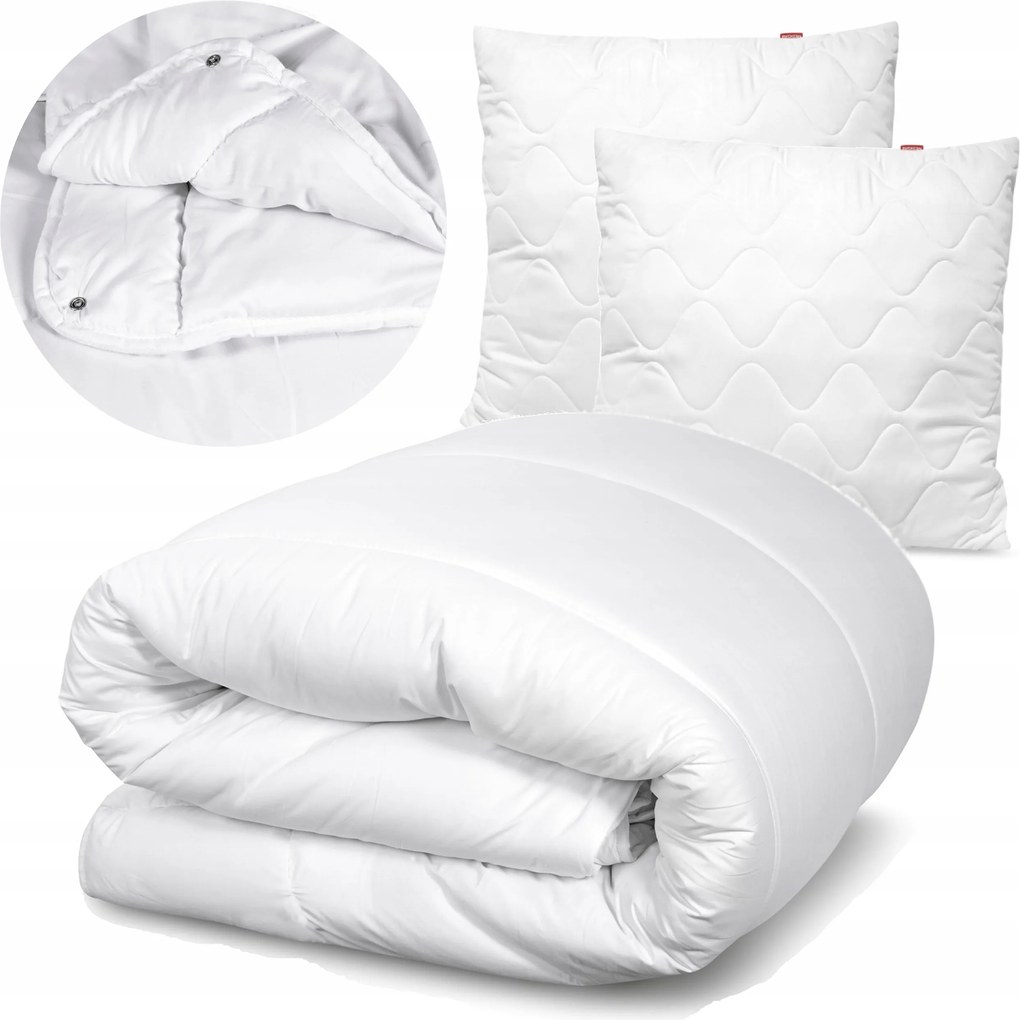 Antiallergén paplan Duo Egész éves Dupla 200x220 2 párna 70x80 cm