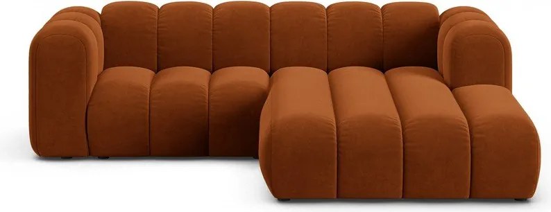 Narancssárga sarokkanapé (jobb oldali) Lupine – Micadoni Home