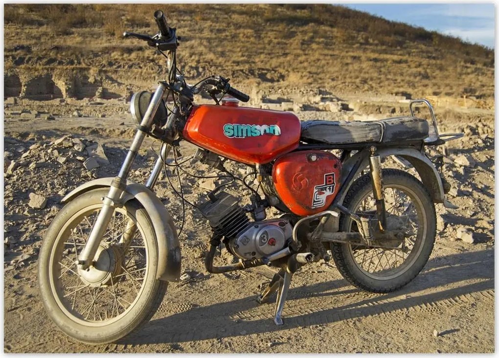 Poszterek 70x50 Simson S51B felújításhoz