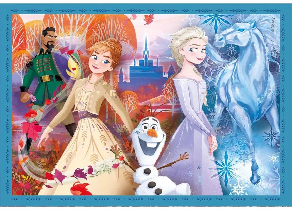 Disney Jégvarázs Echoes 4 az 1-ben puzzle Clementoni