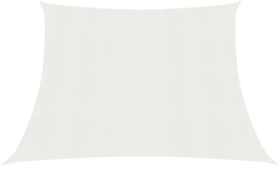 fehér HDPE napvitorla 160 g/m² 4/5 x 3 m