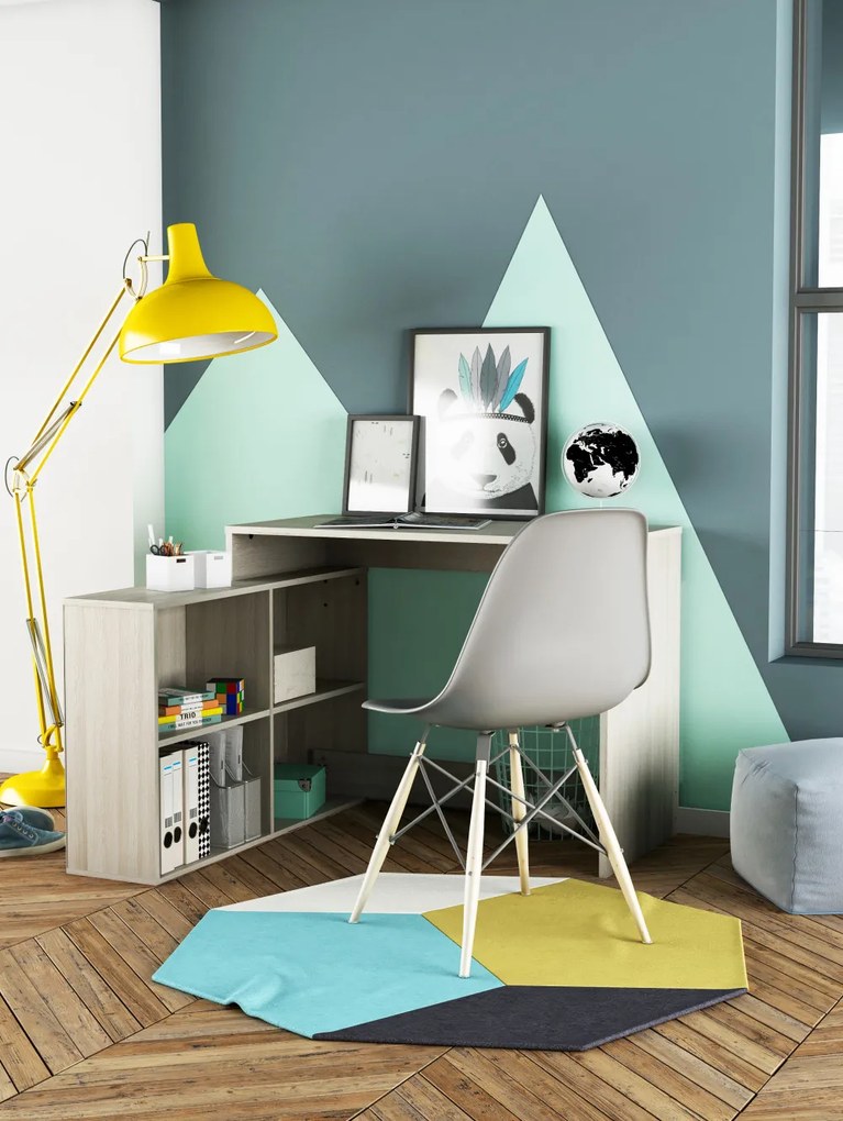 Corner sarokíróasztal Sonoma Shannon Tölgy N