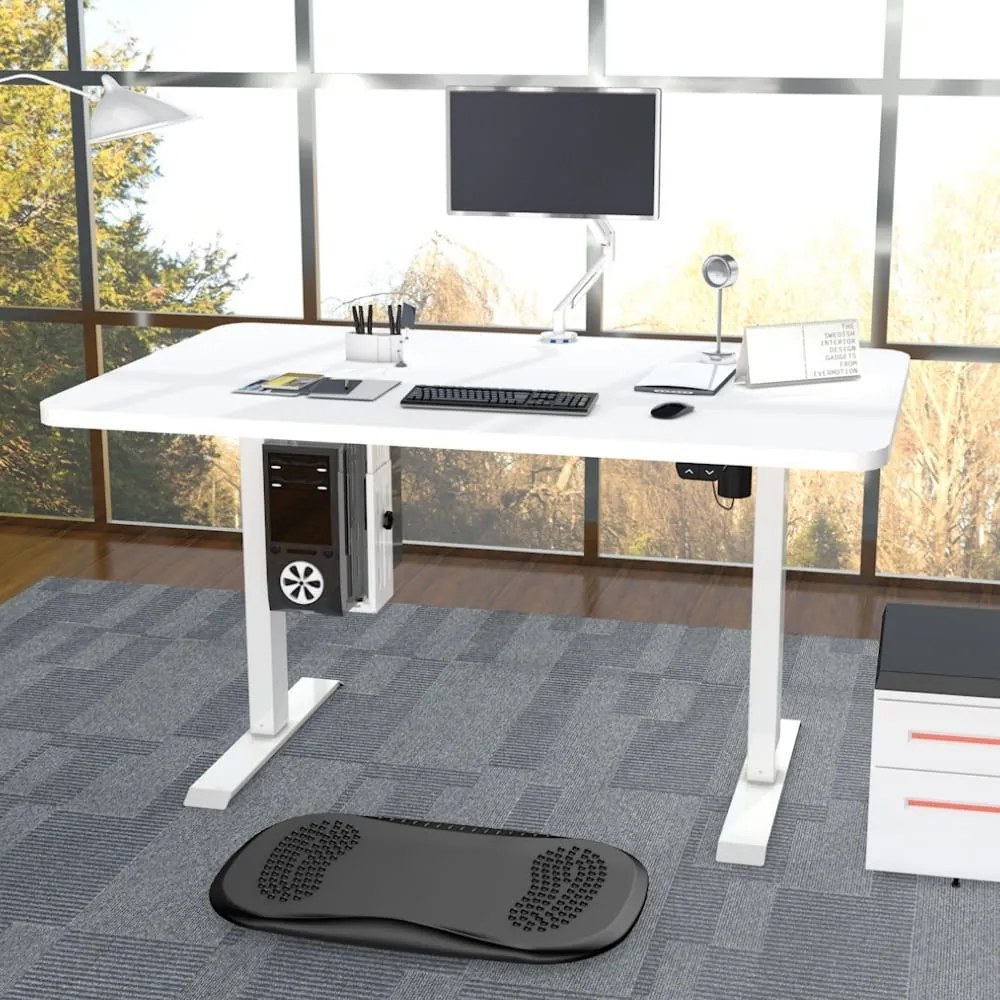 OfficeTech PC-tartó, fehér