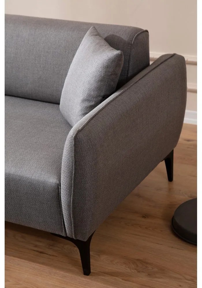 Belissimo világosszürke sarokkanapé, bal oldali – Balcab Home